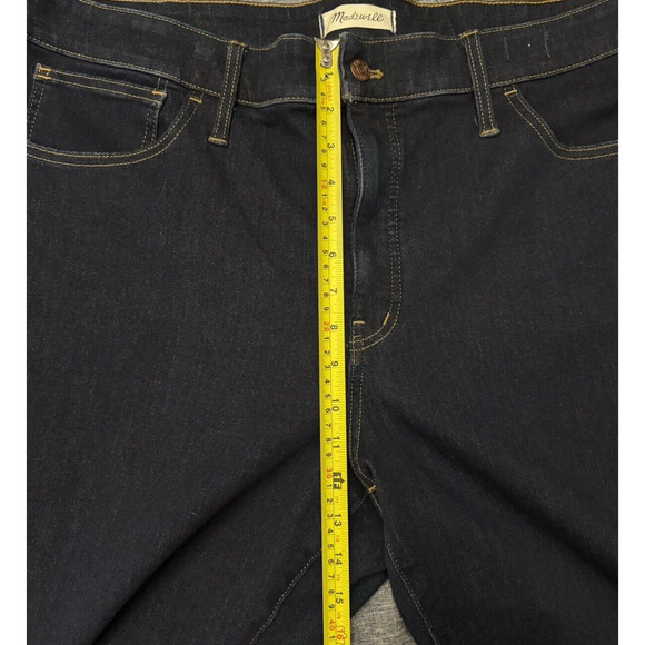 Madewell Roadtripper Jegging High Rise In Dark Blue Size 24W - Picture 5 of 9